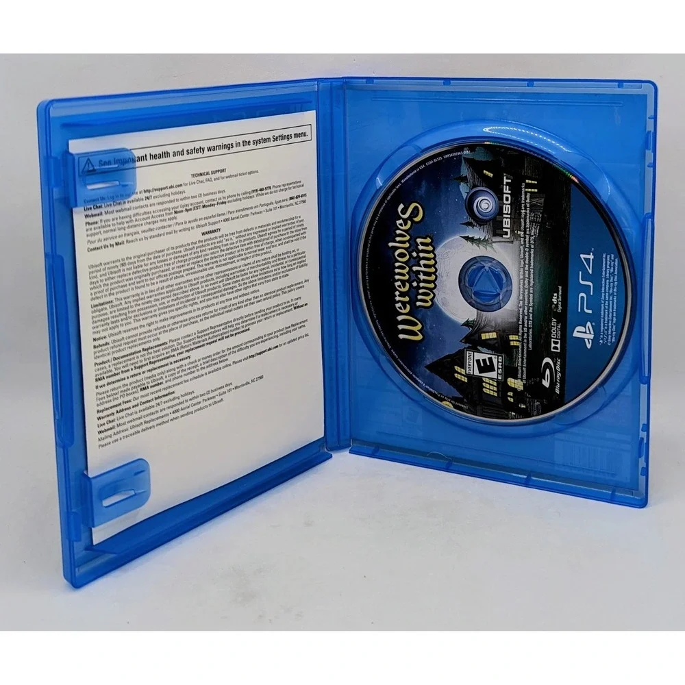 2016 Ubisoft Werewolves Within - PlayStation VR PSVR PS4 - Pre-Owned